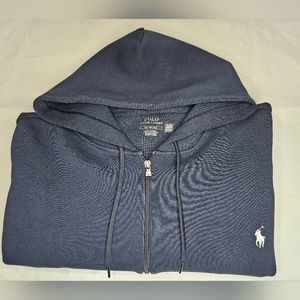 Polo Ralph Lauren Core Replen Full Zip Hoodie Navy Men's Big & Tall Size 4XLT